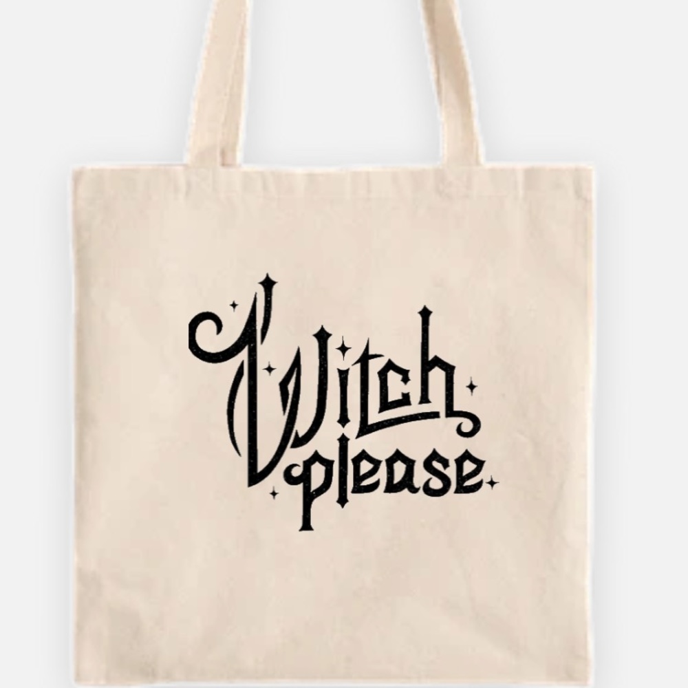 Witch please tote bag
